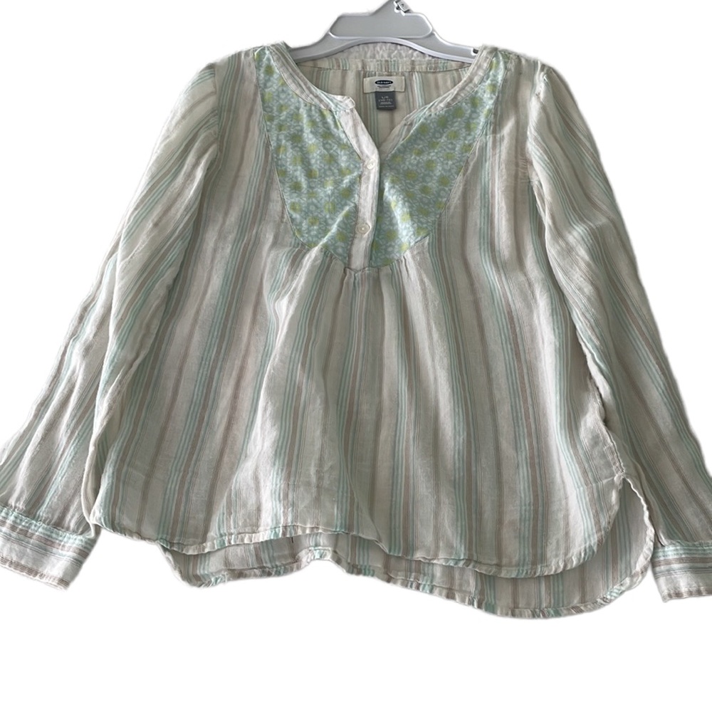Old Navy girls size 10-12 long sleeve top